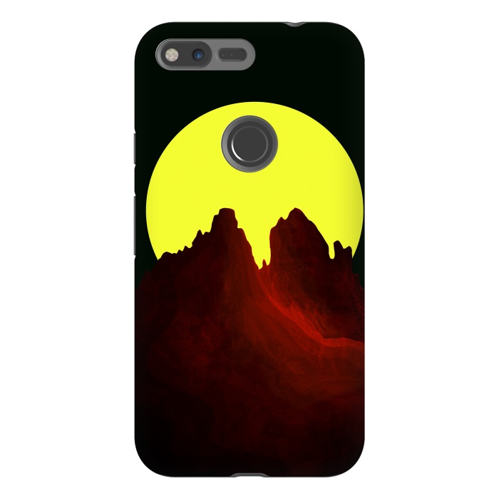 Pixel XL StrongFit The great yellow moon by Steve Wade (Swade)