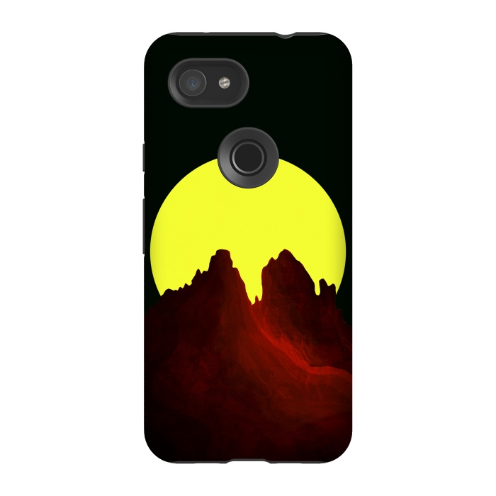 Pixel 3A StrongFit The great yellow moon by Steve Wade (Swade)