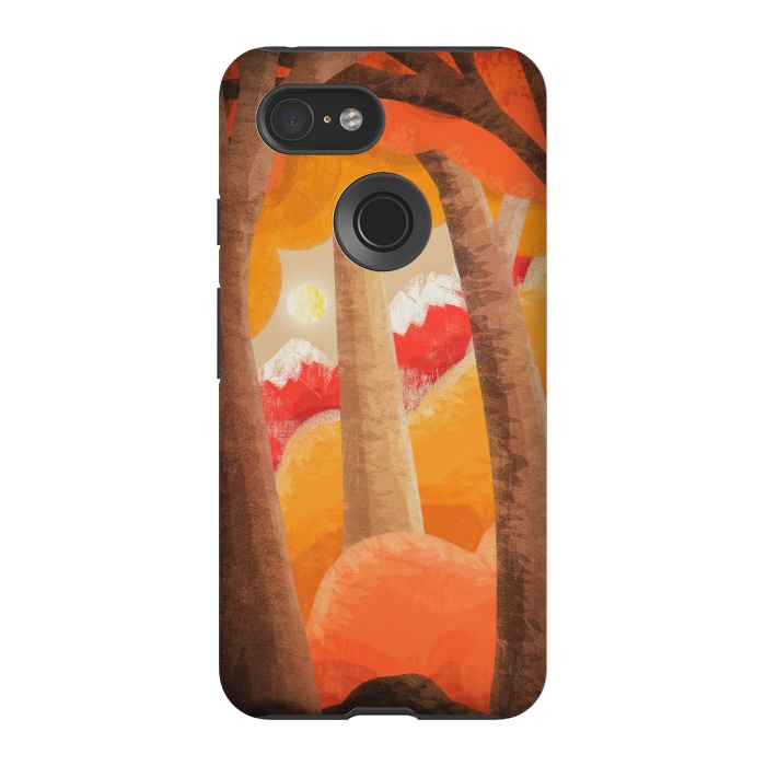 Pixel 3 StrongFit The autumn orange forest by Steve Wade (Swade)