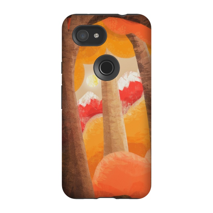Pixel 3A StrongFit The autumn orange forest by Steve Wade (Swade)
