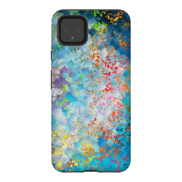 Pixel 4XL StrongFit Abstract thunderstorm  by Winston