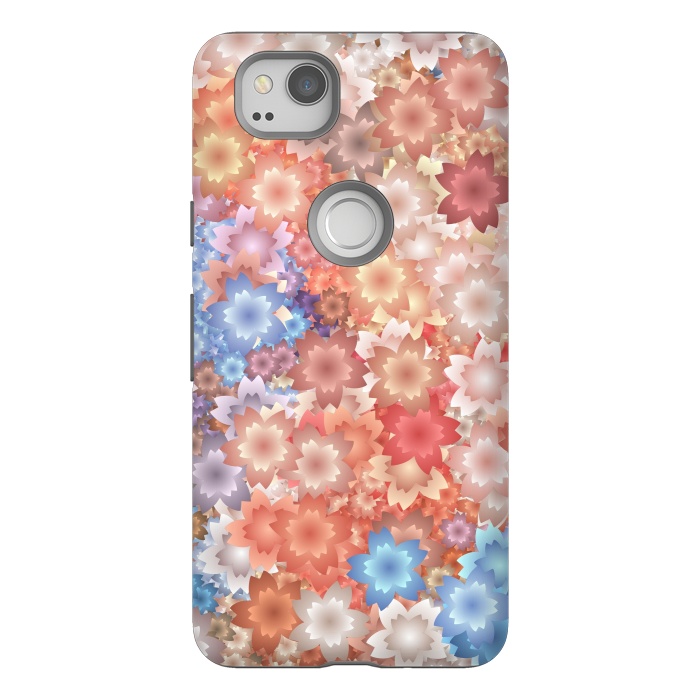 Pixel 2 StrongFit Flowers flames by Winston