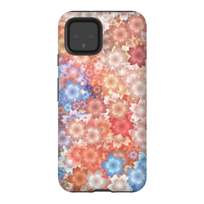 Pixel 4 StrongFit Flowers flames by Winston