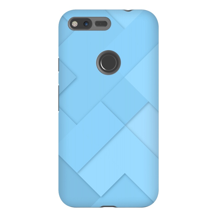 Pixel XL StrongFit blue shade blocks  by MALLIKA