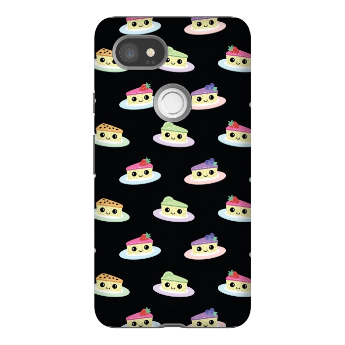 Pixel 2XL StrongFit Cheesecake pattern by Laura Nagel