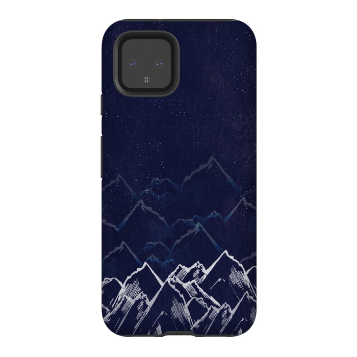 Pixel 4 StrongFit Mountain Mist by Rose Halsey