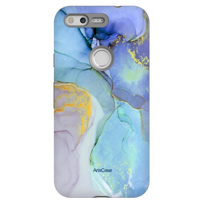 Pixel StrongFit Ink Paint Abstract Marble by ArtsCase