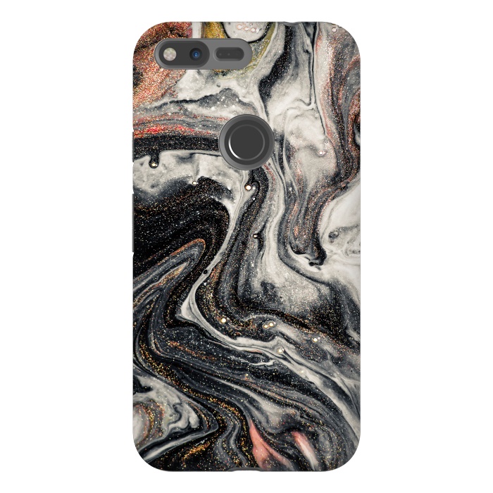 Pixel XL StrongFit Swirls of Marble and The Ripples of Agate by ArtsCase