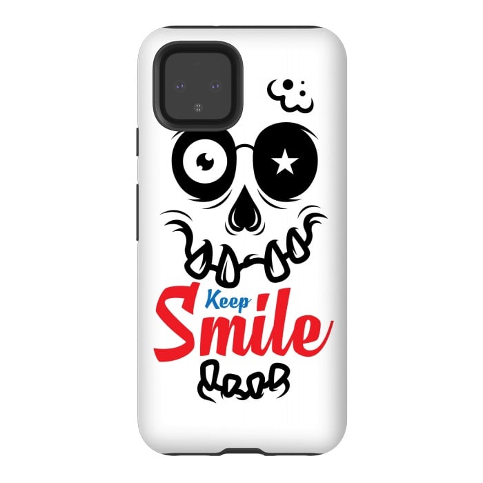Pixel 4 StrongFit Keep Smile by Afif Quilimo
