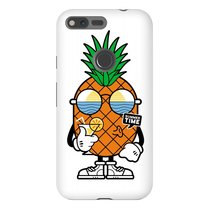 Pixel XL StrongFit Pineapple Summer by Afif Quilimo