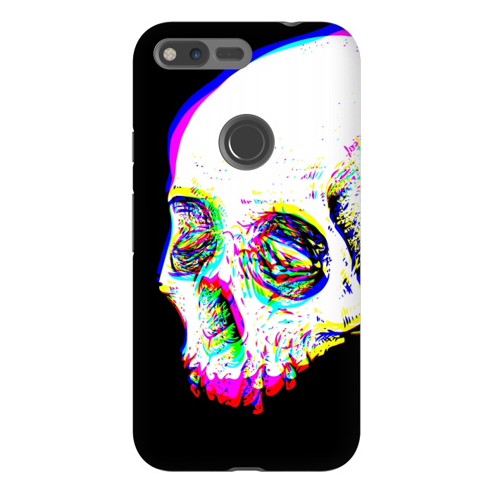 Pixel XL StrongFit Skull Glitch by Afif Quilimo