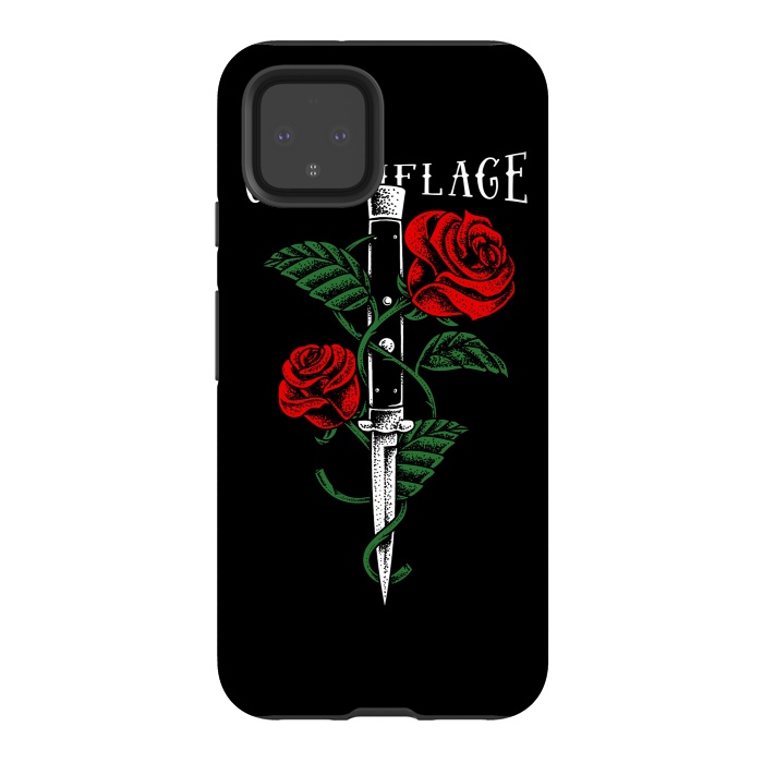 Pixel 4 StrongFit Camouflage by Afif Quilimo