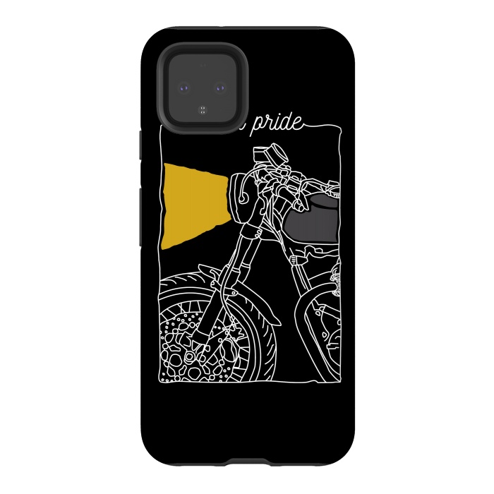 Pixel 4 StrongFit Ride With Pride by Afif Quilimo