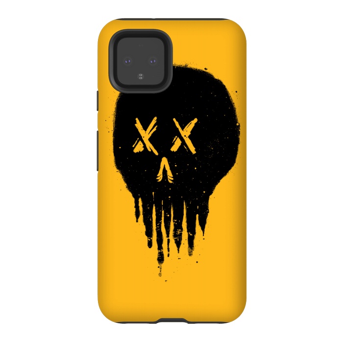 Pixel 4 StrongFit Trickle Skull by Afif Quilimo