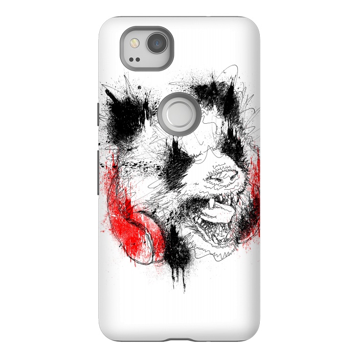 Pixel 2 StrongFit Panda Roar Scratch  by Afif Quilimo