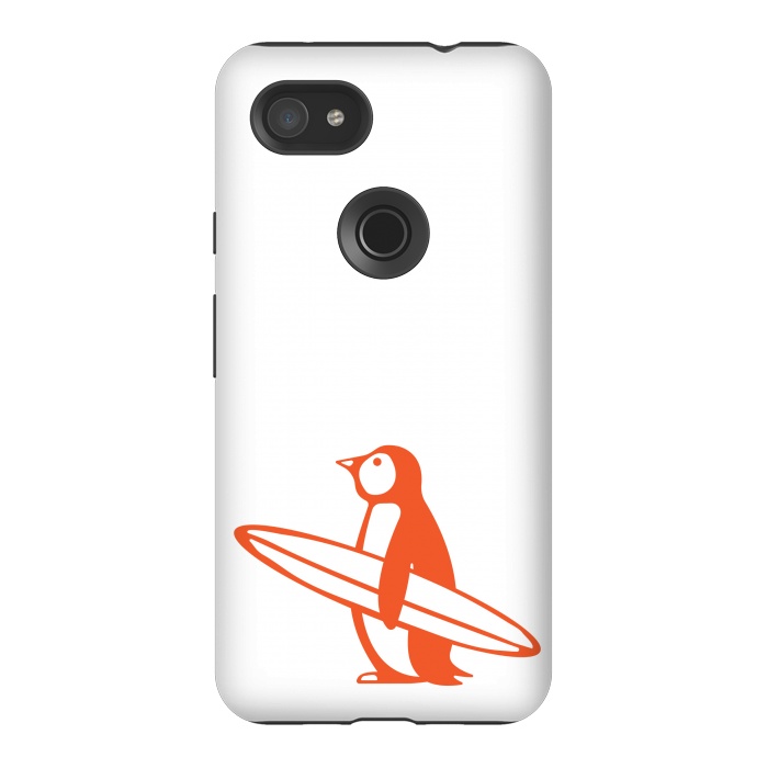 Pixel 3AXL StrongFit SURF PENGUIN by Arif Rahman