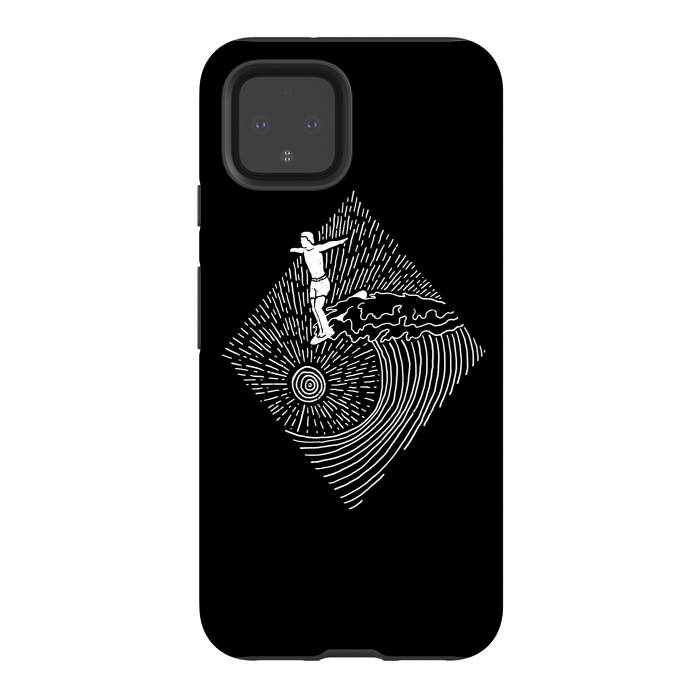 Pixel 4 StrongFit Surf Nose for dark by Afif Quilimo