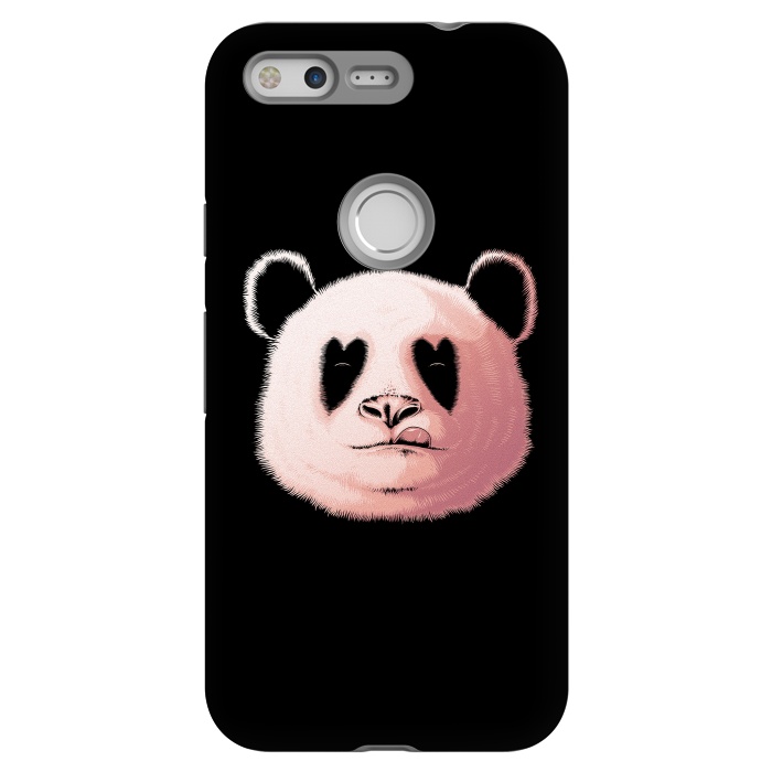 Pixel StrongFit Panda in Love by Afif Quilimo