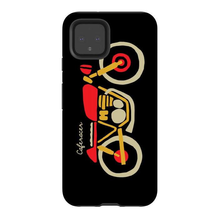 Pixel 4 StrongFit Caferacer by Afif Quilimo