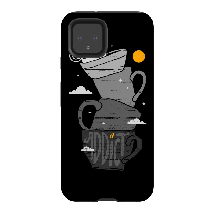 Pixel 4 StrongFit Coffee Addict by Afif Quilimo