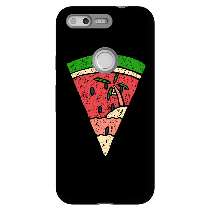 Pixel StrongFit Watermelon and Beach by Afif Quilimo