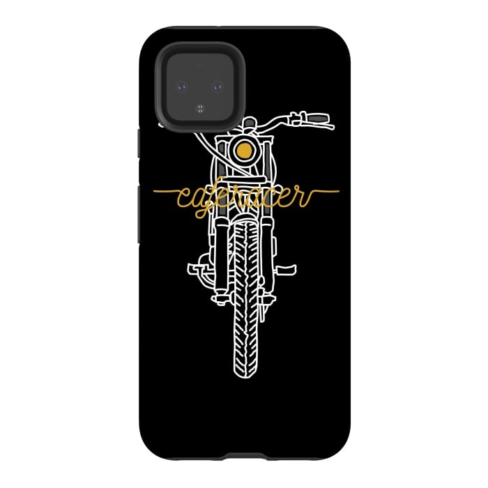 Pixel 4 StrongFit Caferacer 2 by Afif Quilimo