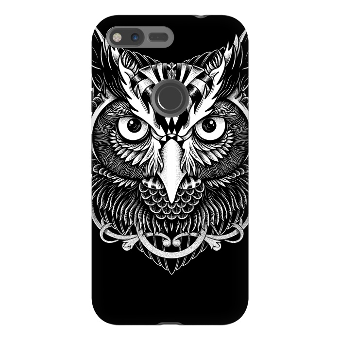 Pixel XL StrongFit Owl ornate by Afif Quilimo