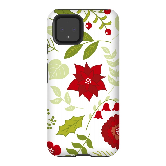 Pixel 4 StrongFit Christmas and New Year forest by ArtsCase
