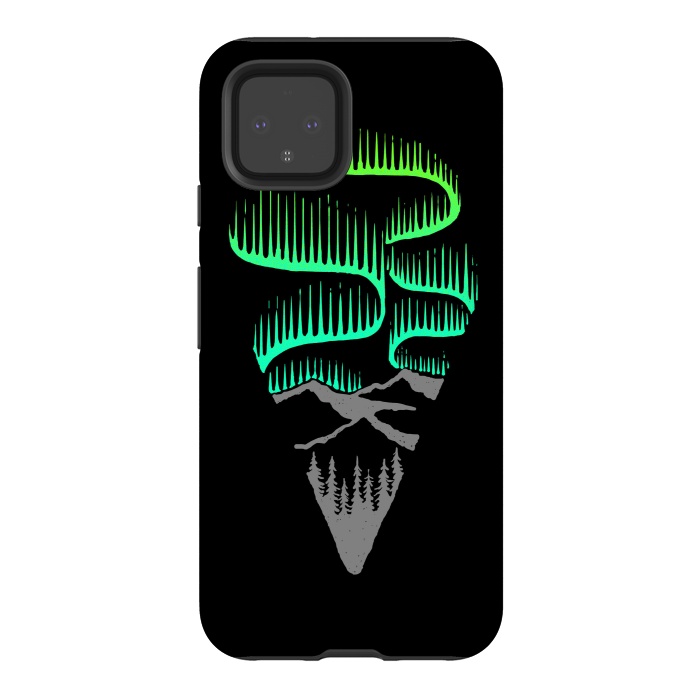 Pixel 4 StrongFit Aurora Borealis by Afif Quilimo