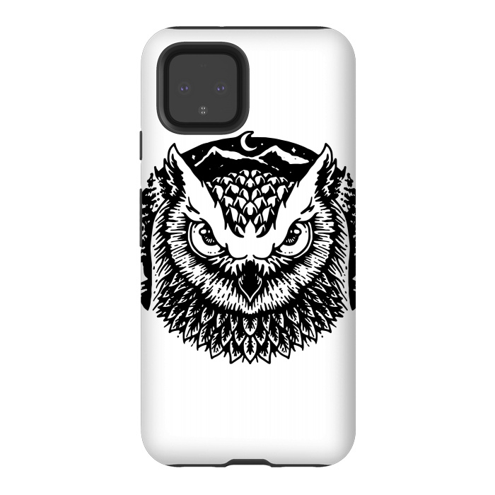 Pixel 4 StrongFit Owly by Afif Quilimo