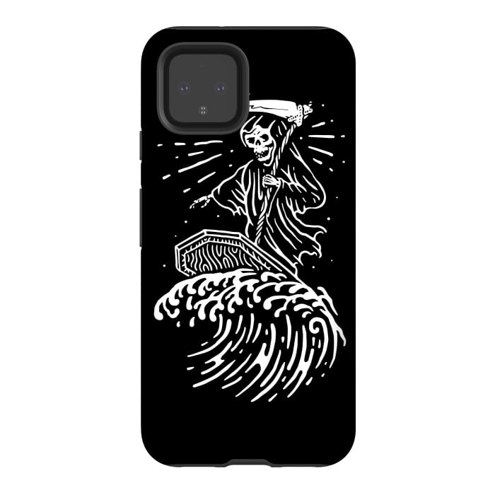 Pixel 4 StrongFit Grim Surfer by Afif Quilimo