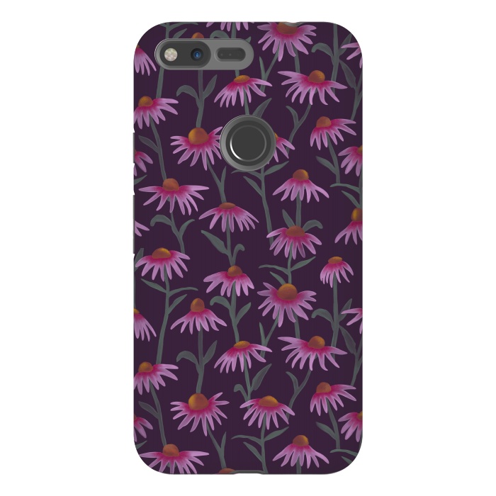 Pixel XL StrongFit Echinacea Flowers by Tishya Oedit