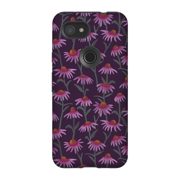 Pixel 3A StrongFit Echinacea Flowers by Tishya Oedit