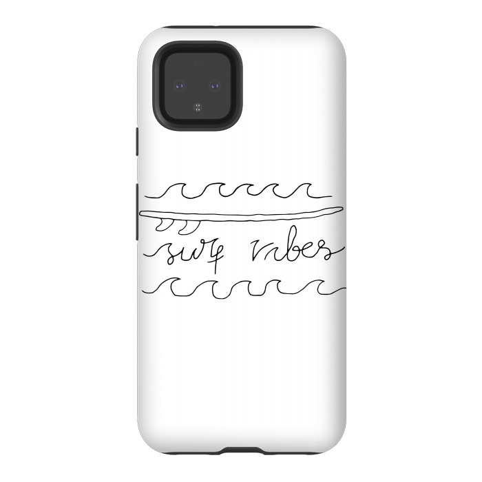 Pixel 4 StrongFit Surf Vibes Typo 2 by Afif Quilimo