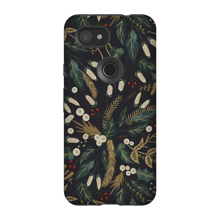 Pixel 3A StrongFit Dark nature holiday by Mmartabc