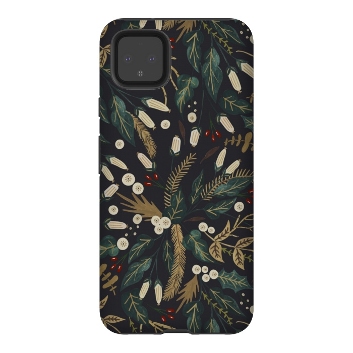 Pixel 4XL StrongFit Dark nature holiday by Mmartabc