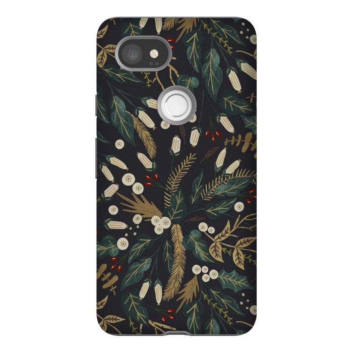 Pixel 2XL StrongFit Dark nature holiday by Mmartabc