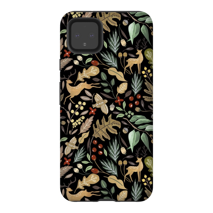 Pixel 4XL StrongFit Christmas Nature by Mmartabc