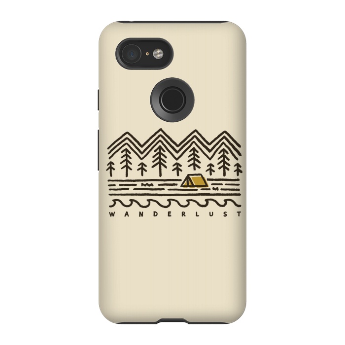 Pixel 3 StrongFit Wanderlust by Afif Quilimo