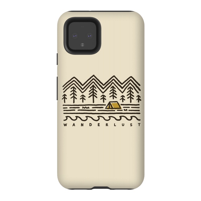 Pixel 4 StrongFit Wanderlust by Afif Quilimo