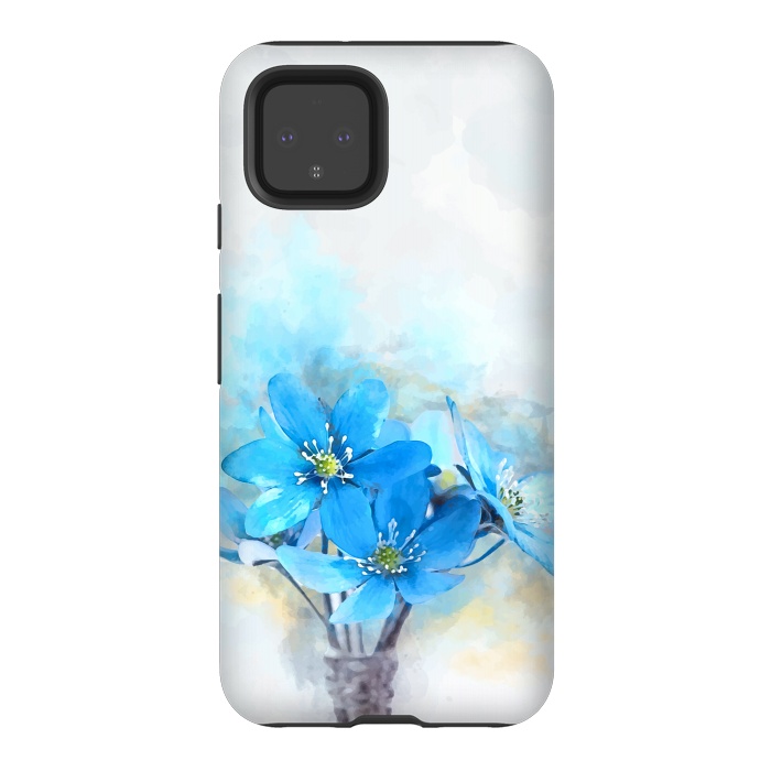 Pixel 4 StrongFit Summer Blue by Creativeaxle