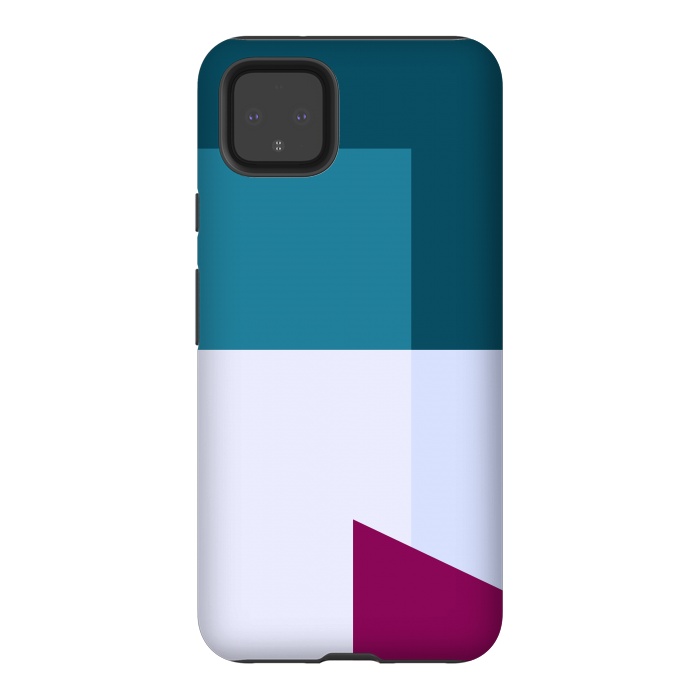 Pixel 4XL StrongFit Pretty Blue by Creativeaxle