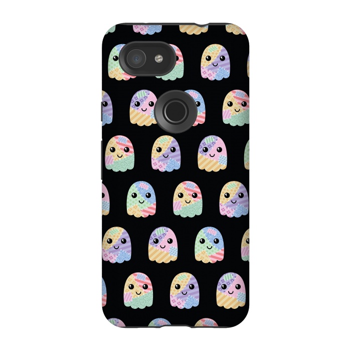 Pixel 3A StrongFit Patchwork ghost pattern by Laura Nagel