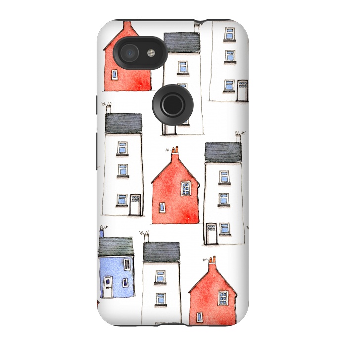 Pixel 3AXL StrongFit Devon Houses by Nic Squirrell