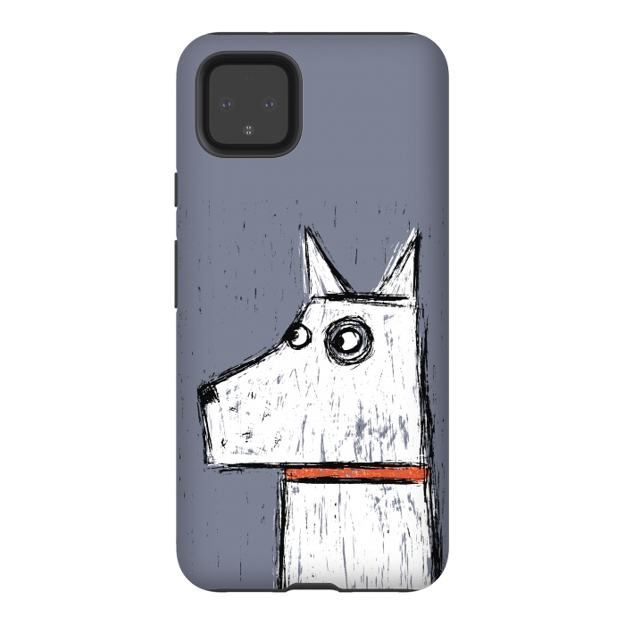 Pixel 4XL StrongFit Arthur Dog by Nic Squirrell