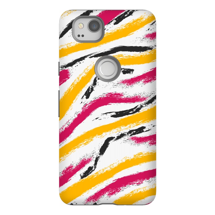 Pixel 2 StrongFit shaded zebra print by MALLIKA