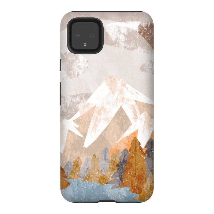 Pixel 4XL StrongFit A cold autumn land by Steve Wade (Swade)