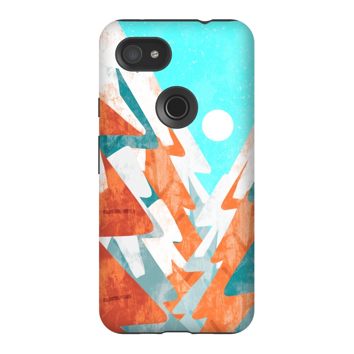 Pixel 3AXL StrongFit The colours of a winter forest by Steve Wade (Swade)