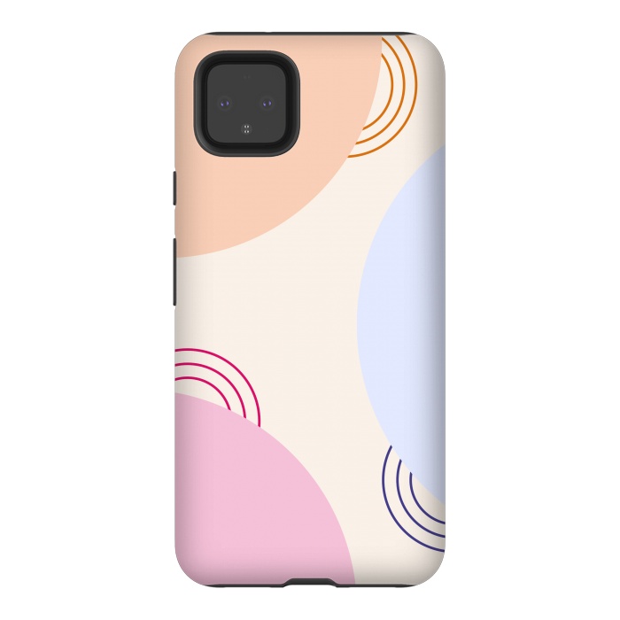 Pixel 4XL StrongFit Tranquil Geometry by Creativeaxle