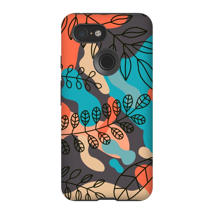 Pixel 3 StrongFit Sutera Floral by Hanny Agustine